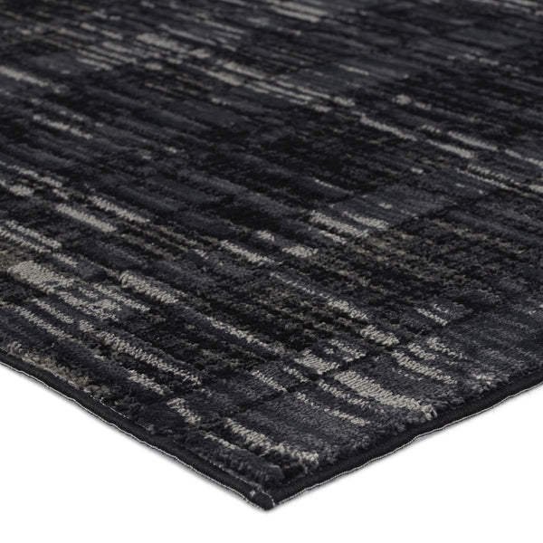 Jaipur Living Graphite Carbon Modern Industrial Machine Made Indoor Rug Gray 8'x10'