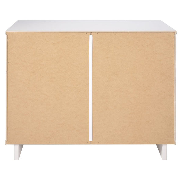 Manhattan Comfort Granville Modern Dresser and Chest White GRAN021