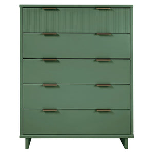 Manhattan Comfort Granville Modern Dresser and Chest Sage Green GRAN023