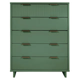 Manhattan Comfort Granville Modern Dresser and Chest Sage Green GRAN023