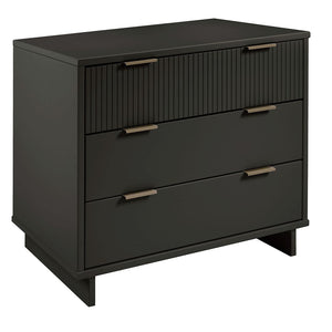 Manhattan Comfort Granville Modern Dresser and Chest Dark Grey GRAN025
