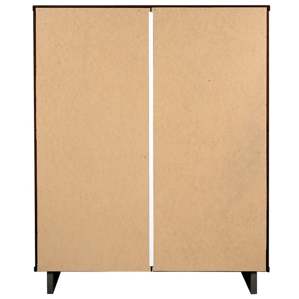 Manhattan Comfort Granville Modern Dresser and Chest Dark Grey GRAN025