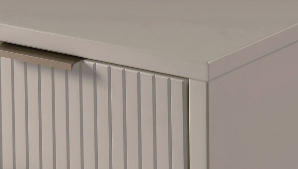 Manhattan Comfort Granville Modern Dresser and Chest Light Grey GRAN026