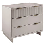 Manhattan Comfort Granville Modern Dresser and Chest Light Grey GRAN026