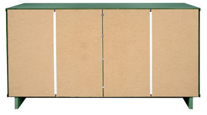 Manhattan Comfort Granville Modern 3 Piece Dresser Set - Tall Narrow, Standard, Double Dresser Sage Green GRAN033