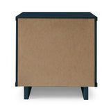 Manhattan Comfort Granville Modern Dresser and Nightstand Midnight Blue GRAN044