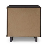 Manhattan Comfort Granville Modern Dresser and Nightstand Dark Grey GRAN045