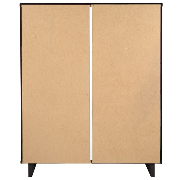 Manhattan Comfort Granville Modern Chest and Double Dresser Black GRAN062