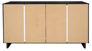 Manhattan Comfort Granville Modern Chest and Double Dresser Black GRAN062