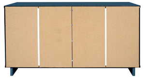 Manhattan Comfort Granville Modern Chest and Double Dresser Midnight Blue GRAN064