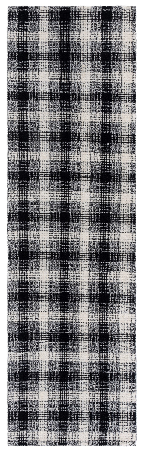 Safavieh Genre Hand-tufted Wool Area Rug - Modern Abstract Design For Elegant Home Decor & Comfort Black ,Ivory Wool Pile Gre154z-8