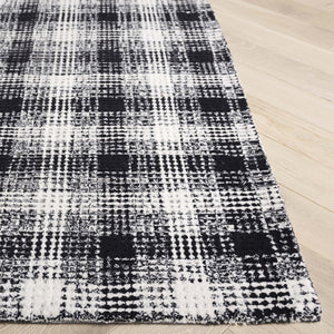 Safavieh Genre Hand-tufted Wool Runner - Elegant Modern Design With Abstract Patterns For Stylish Interiors Black ,Ivory Wool Pile Gre154z-5