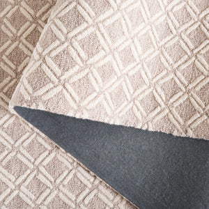 Safavieh Genre Luxurious Hand-tufted Area Rug With Diamond Trellis Pattern For Elegant Home Decor Solutions Beige ,Ivory 80% Wool & 20% Cotton Gre350b-6