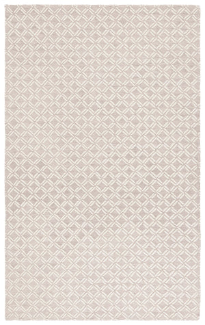 Safavieh Genre Hand-tufted Runner Rug With Geometric Design - Luxurious Wool And Cotton For Timeless Elegance Beige ,Ivory 80% Wool & 20% Cotton Gre350b-5