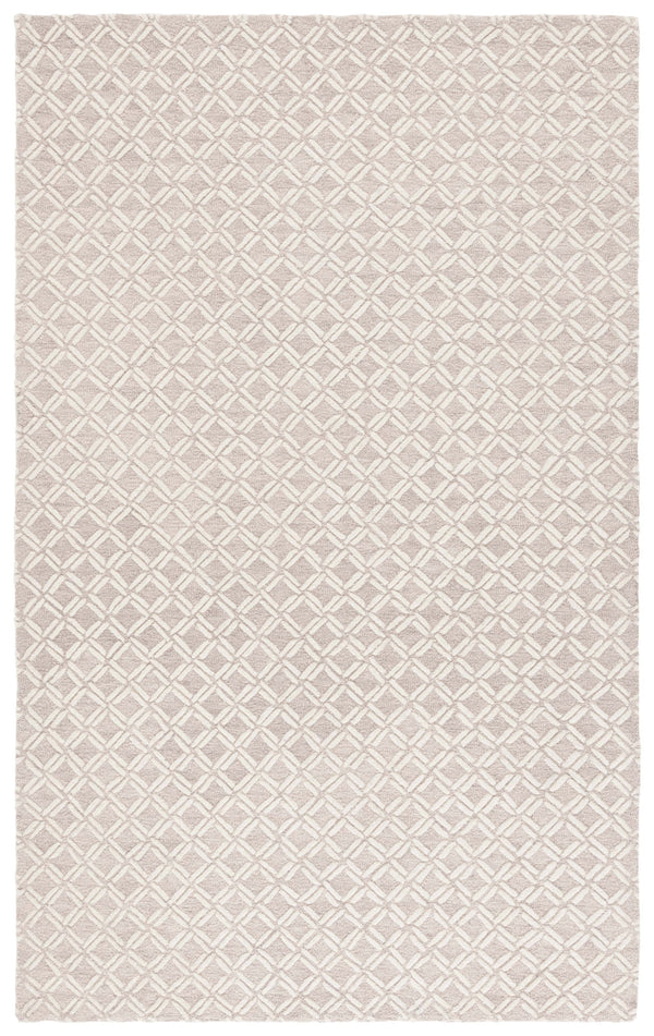 Safavieh Genre Hand-tufted Runner Rug With Geometric Design - Luxurious Wool And Cotton For Timeless Elegance Beige ,Ivory 80% Wool & 20% Cotton Gre350b-5