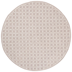 Safavieh Genre Hand-tufted Runner Rug With Geometric Design - Luxurious Wool And Cotton For Timeless Elegance Beige ,Ivory 80% Wool & 20% Cotton Gre350b-6r