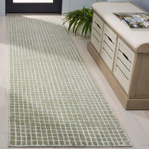 Safavieh Genre Hand-tufted Area Rug - Luxurious Wool & Cotton Blend, Perfect For Living Room Or Office Decor Green ,Ivory 80% Wool & 20% Cotton Gre351y-9