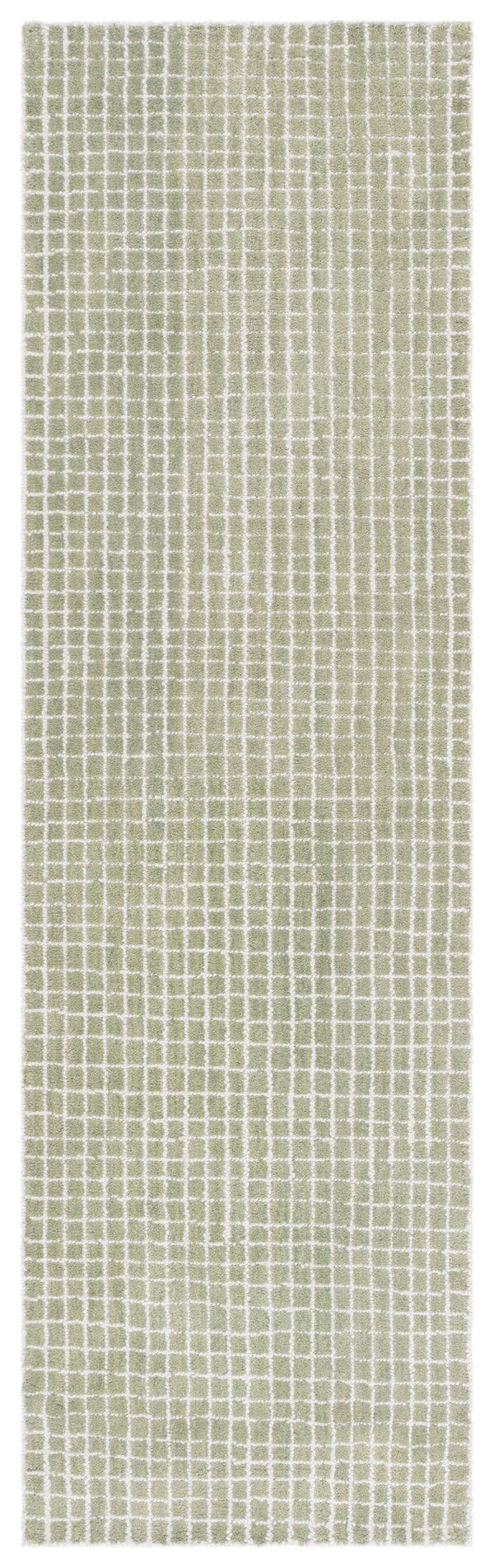 Safavieh Genre Elegant Hand-tufted Runner Rug In Soft Green And Ivory For Timeless Home Decor Style Green ,Ivory 80% Wool & 20% Cotton Gre351y-28