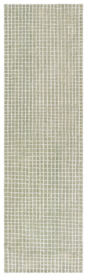 Safavieh Genre Hand-tufted Area Rug - Luxurious Wool & Cotton Blend, Perfect For Living Room Or Office Decor Green ,Ivory 80% Wool & 20% Cotton Gre351y-9