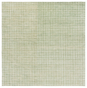 Safavieh Genre Hand-tufted Area Rug - Luxurious Wool & Cotton Blend, Perfect For Living Room Or Office Decor Green ,Ivory 80% Wool & 20% Cotton Gre351y-9