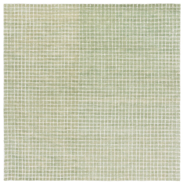 Safavieh Genre Hand-tufted Area Rug - Luxurious Wool & Cotton Blend, Perfect For Living Room Or Office Decor Green ,Ivory 80% Wool & 20% Cotton Gre351y-9
