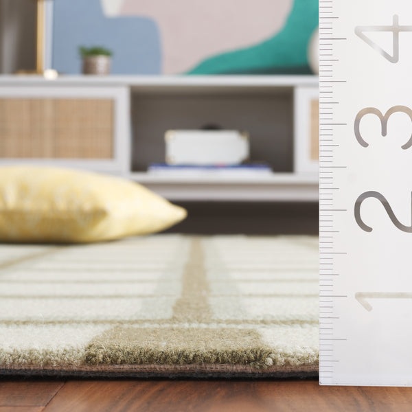 Safavieh Genre 402y Green Ivory Green ,Ivory 80% Wool,20% Cotton Gre402y-6