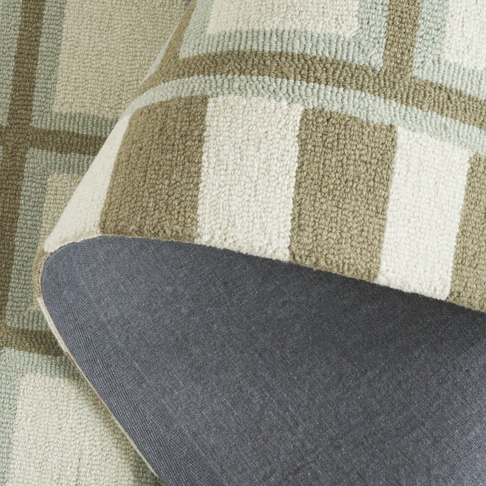 Safavieh Genre 402y Green Ivory Green ,Ivory 80% Wool,20% Cotton Gre402y-6