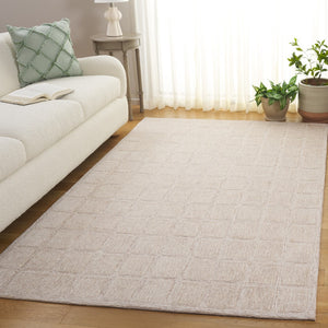 Safavieh Genre Ivory Handwoven Area Rug - Artisanal Craftsmanship For A Cozy And Sophisticated Home Decor Beige 80% Wool 20% Cotton Gre451b-3
