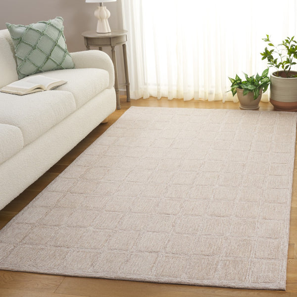 Safavieh Genre Ivory Handwoven Area Rug - Artisanal Craftsmanship For A Cozy And Sophisticated Home Decor Beige 80% Wool 20% Cotton Gre451b-3