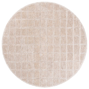 Safavieh Genre Ivory Handwoven Area Rug - Artisanal Craftsmanship For A Cozy And Sophisticated Home Decor Beige 80% Wool 20% Cotton Gre451b-3