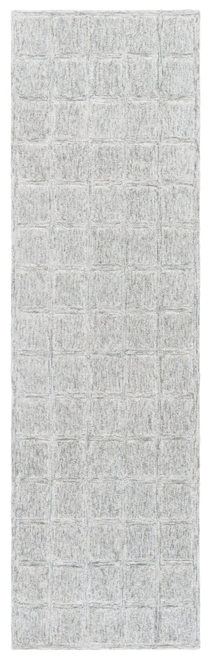 Safavieh Genre Handwoven Ivory Runner Rug - Luxurious 2x8' Design To Elevate Your Home Decor With Elegance Light Green ,Grey 80% Wool 20% Cotton Gre451f-28