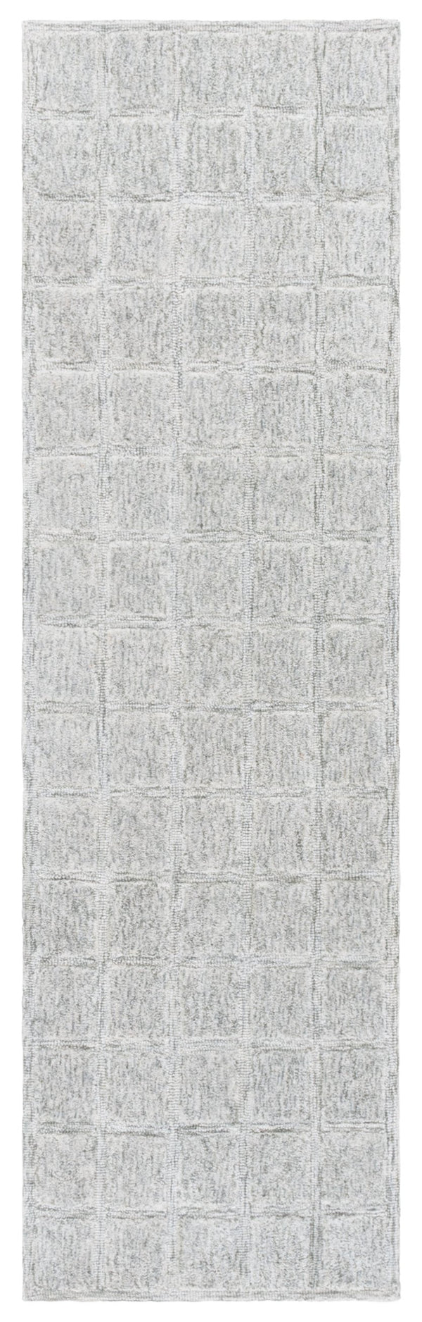 Safavieh Genre Handwoven Ivory Runner Rug - Luxurious 2x8' Design To Elevate Your Home Decor With Elegance Light Green ,Grey 80% Wool 20% Cotton Gre451f-28