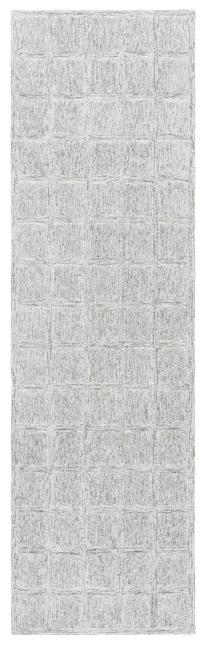 Safavieh Genre Ivory Handwoven Area Rug - Artisanal Craftsmanship For A Cozy And Sophisticated Home Decor Light Green ,Grey 80% Wool 20% Cotton Gre451f-4