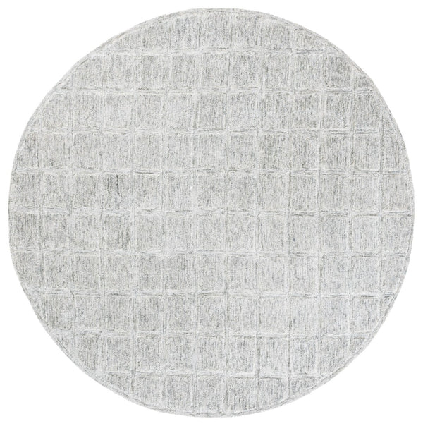 Safavieh Genre Ivory Handwoven Area Rug - Artisanal Craftsmanship For A Cozy And Sophisticated Home Decor Light Green ,Grey 80% Wool 20% Cotton Gre451f-4
