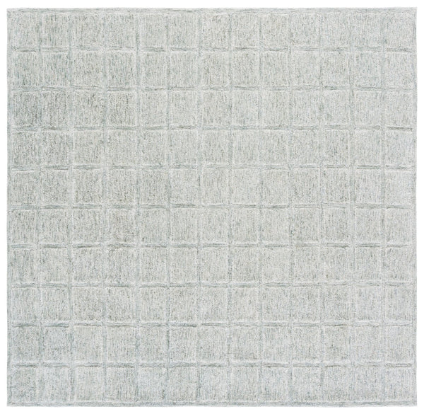 Safavieh Genre Handwoven Ivory Runner Rug - Luxurious 2x8' Design To Elevate Your Home Decor With Elegance Light Green ,Grey 80% Wool 20% Cotton Gre451f-6sq