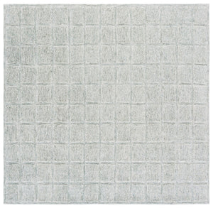 Safavieh Genre Ivory Handwoven Area Rug - Artisanal Craftsmanship For A Cozy And Sophisticated Home Decor Light Green ,Grey 80% Wool 20% Cotton Gre451f-4