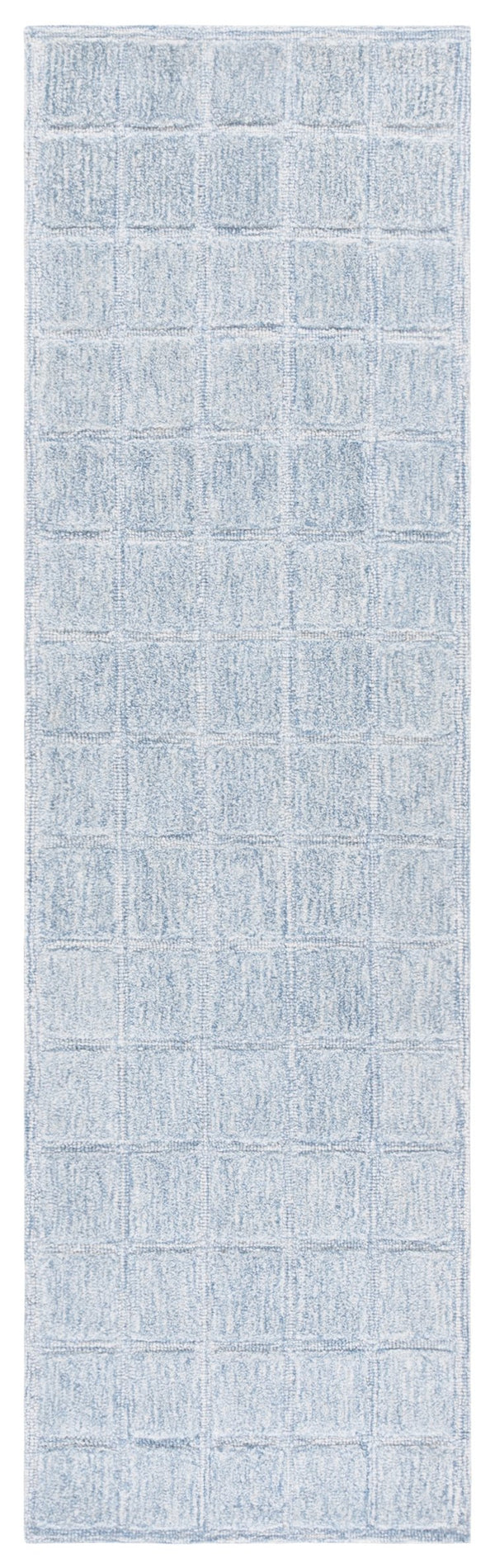 Safavieh Genre Handwoven Ivory Runner Rug - Luxurious 2x8' Design To Elevate Your Home Decor With Elegance Light Blue ,Beige 80% Wool 20% Cotton Gre451l-28
