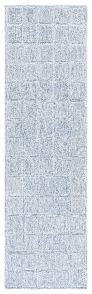 Safavieh Genre Ivory Handwoven Area Rug - Artisanal Craftsmanship For A Cozy And Sophisticated Home Decor Light Blue ,Beige 80% Wool 20% Cotton Gre451l-3