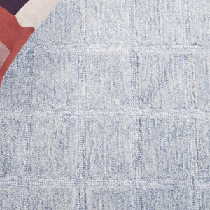 Safavieh Genre Handwoven Ivory Runner Rug - Luxurious 2x8' Design To Elevate Your Home Decor With Elegance Light Blue ,Beige 80% Wool 20% Cotton Gre451l-5