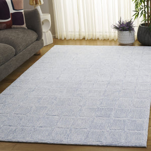 Safavieh Genre Handwoven Ivory Runner Rug - Luxurious 2x8' Design To Elevate Your Home Decor With Elegance Light Blue ,Beige 80% Wool 20% Cotton Gre451l-5
