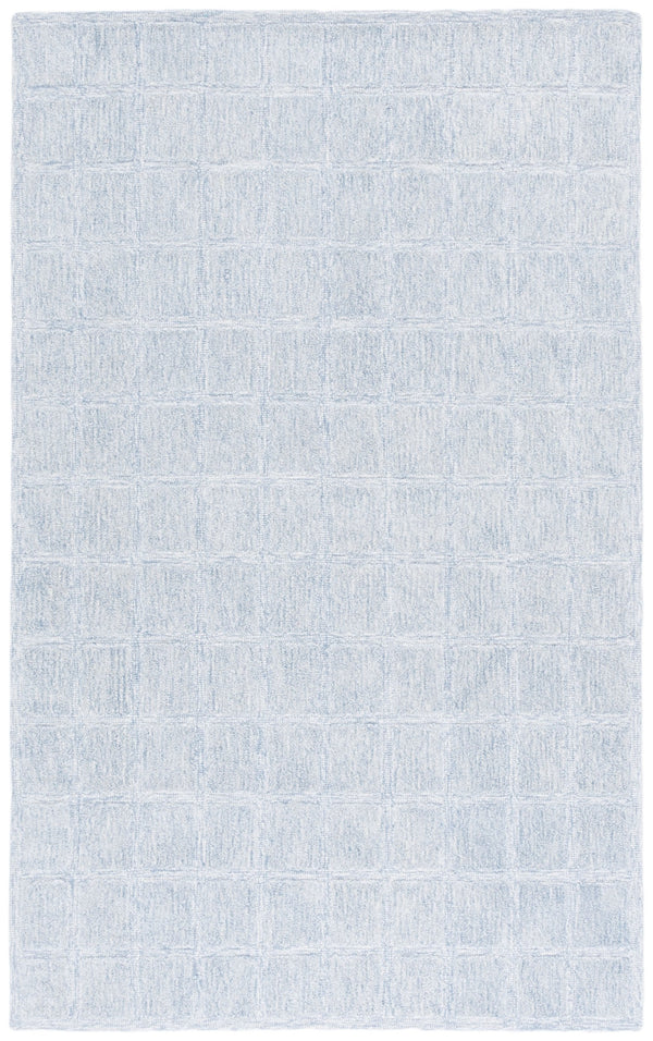 Safavieh Genre Handwoven Ivory Runner Rug - Luxurious 2x8' Design To Elevate Your Home Decor With Elegance Light Blue ,Beige 80% Wool 20% Cotton Gre451l-5