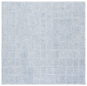 Safavieh Genre Ivory Handwoven Area Rug - Artisanal Craftsmanship For A Cozy And Sophisticated Home Decor Light Blue ,Beige 80% Wool 20% Cotton Gre451l-3