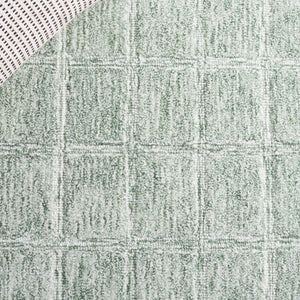 Safavieh Genre Handwoven Ivory Runner Rug - Luxurious 2x8' Design To Elevate Your Home Decor With Elegance Green ,Ivory 80% Wool 20% Cotton Gre451y-5