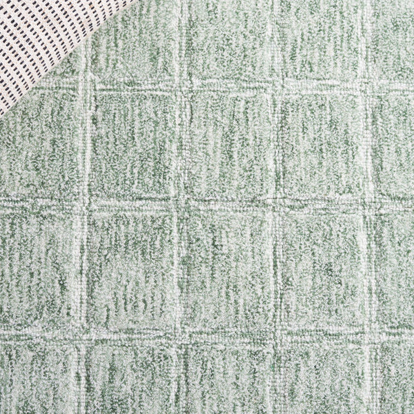 Safavieh Genre Handwoven Ivory Runner Rug - Luxurious 2x8' Design To Elevate Your Home Decor With Elegance Green ,Ivory 80% Wool 20% Cotton Gre451y-5