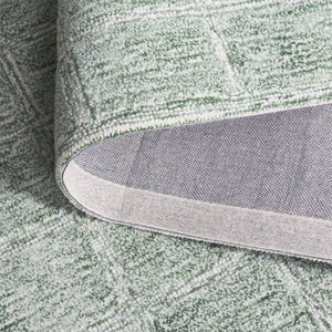 Safavieh Genre Handwoven Ivory Runner Rug - Luxurious 2x8' Design To Elevate Your Home Decor With Elegance Green ,Ivory 80% Wool 20% Cotton Gre451y-5