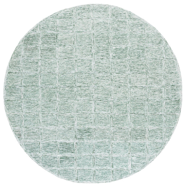 Safavieh Genre Handwoven Ivory Runner Rug - Luxurious 2x8' Design To Elevate Your Home Decor With Elegance Green ,Ivory 80% Wool 20% Cotton Gre451y-6r