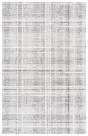 Safavieh Genre Elegant Hand-tufted Runner Rug - Warm And Sophisticated Design For Modern Home Decor Ivory ,Brown 80% Wool,20% Cotton Gre503t-8