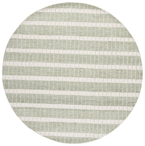 Safavieh Genre Hand-Tufted Green Ivory Rug 8X10, Wool-Cotton Low Pile For Modern Living Room Elegance 9'-0" x 12'-0" GRE552Y-9