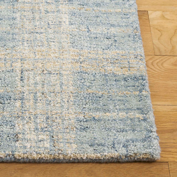 Safavieh Genre Hand Tufted Wool And Cotton Runner Rug – Luxurious Comfort And Elegant Design For Your Home Blue ,Ivory 80% Wool & 20% Cotton Gre701m-5