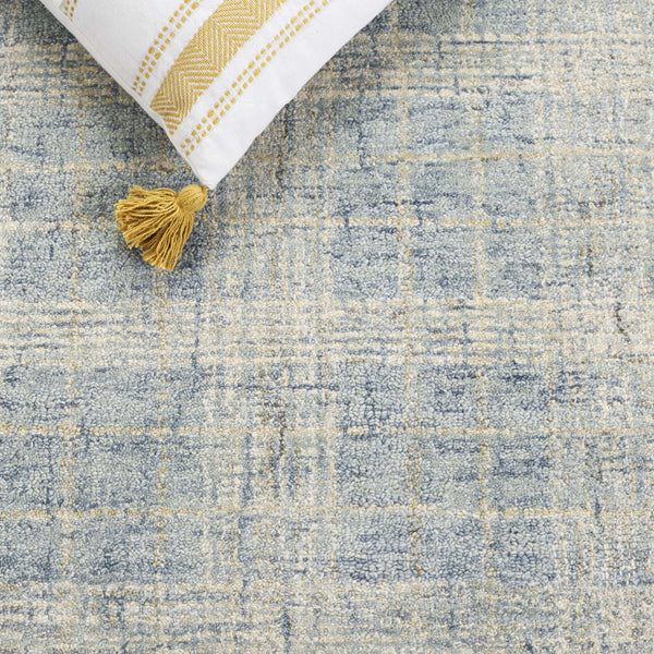 Safavieh Genre Hand Tufted Wool And Cotton Runner Rug – Luxurious Comfort And Elegant Design For Your Home Blue ,Ivory 80% Wool & 20% Cotton Gre701m-5